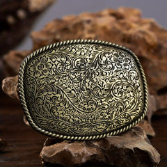 Vintage Western Cowboy Belt Buckle