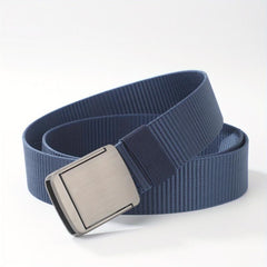 Men's Outdoor Canvas Belt with Automatic Buckle