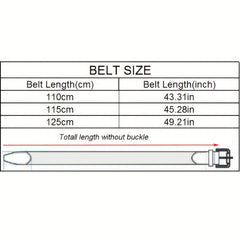Men's Cowhide Automatic Buckle Business Leather Belt