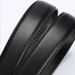 Men's Casual PU Leather Auto Buckle Belt