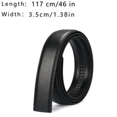 Men's Casual PU Leather Auto Buckle Belt