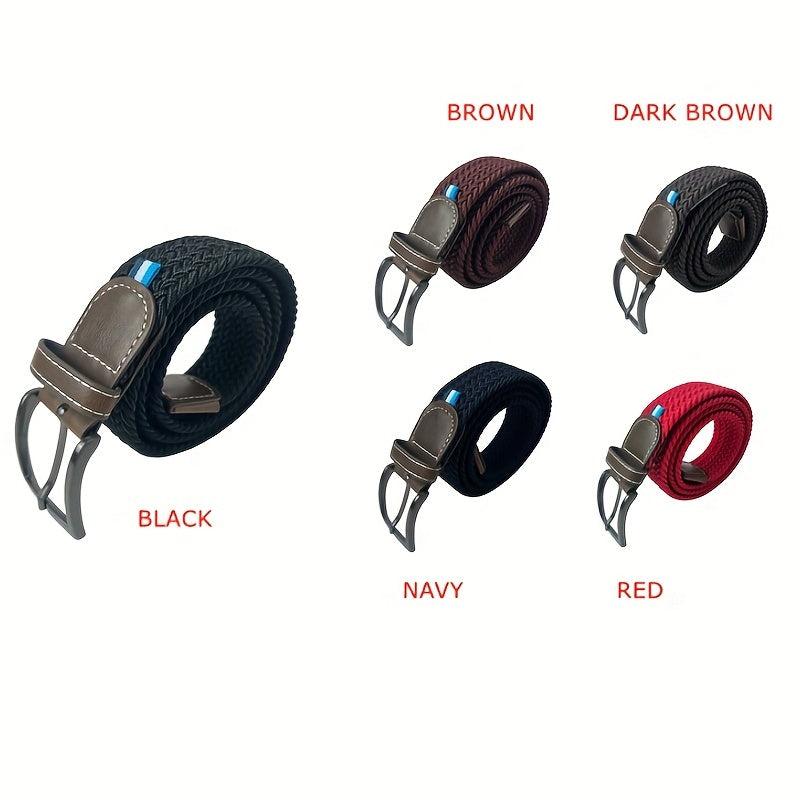 Colorful Golf Braid Stretchy Belt for Men