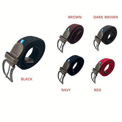 Colorful Golf Braid Stretchy Belt for Men
