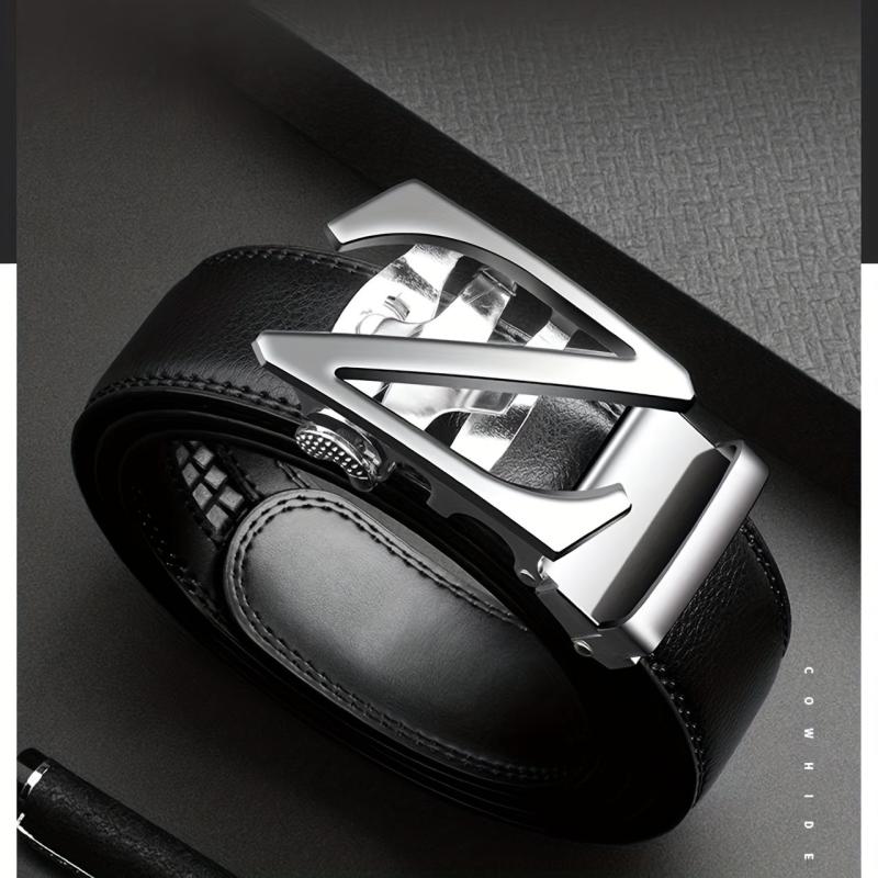 Men's Cowhide Business Casual Leather Belt