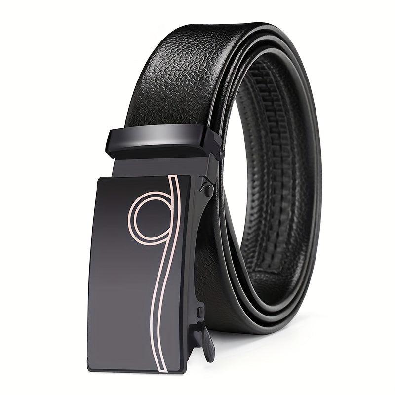 Men's Automatic Buckle Business Belt
