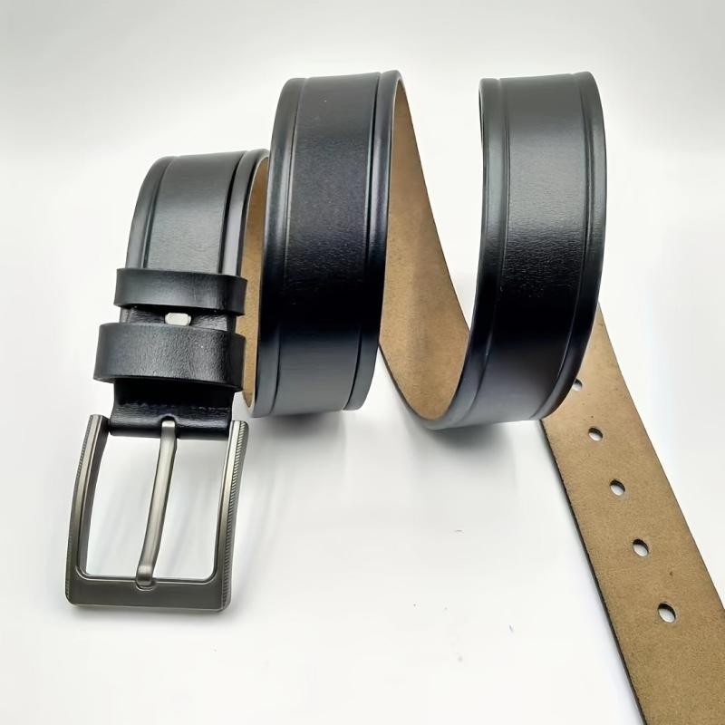 PU Leather Belt Western Cowboy Pants Belt Casual Clothing Accessories For Men