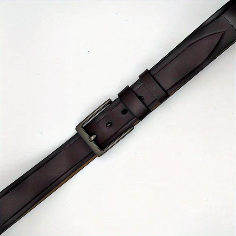 PU Leather Belt Western Cowboy Pants Belt Casual Clothing Accessories For Men