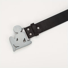 Casual Western Buckle Belt Retro Punk Rock PU Belt