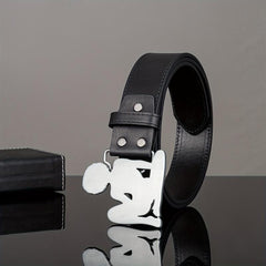 Casual Western Buckle Belt Retro Punk Rock PU Belt