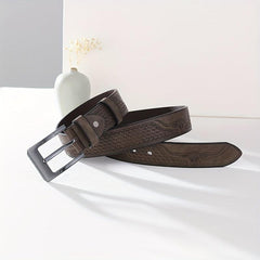 Men's PU Leather Belt with Punch