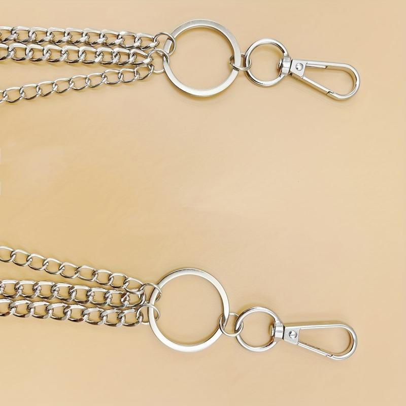 Pentagram Layer Pant Chain Men's Y2K Jewelry