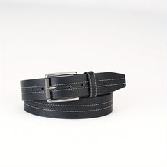 Men's Casual Leather Belt, Simulated Leather Belt