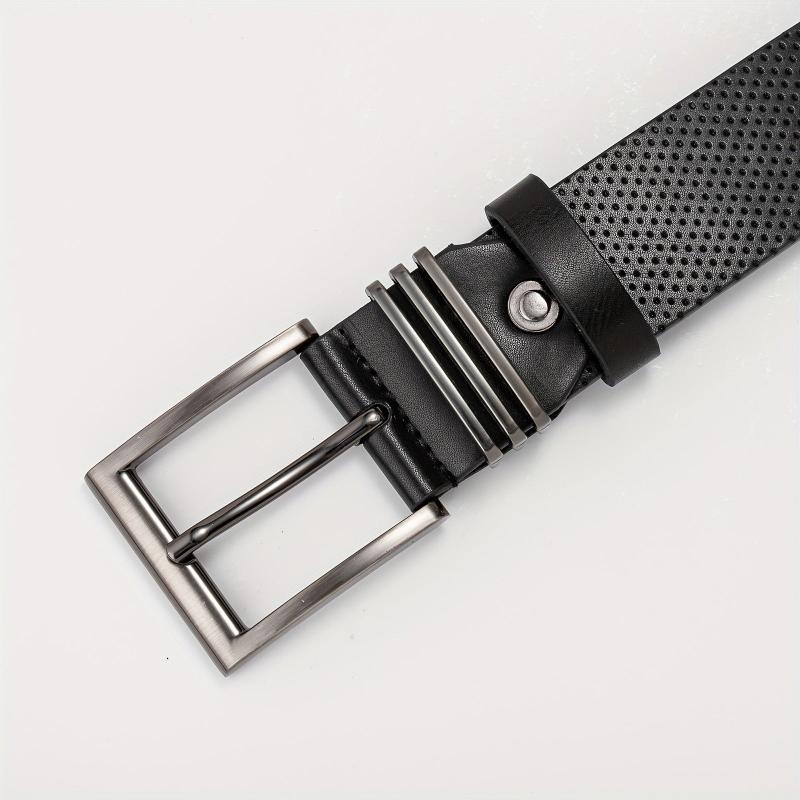 Starry Sky Metal Ring Men's Belt