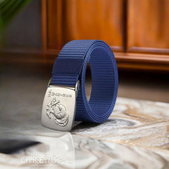Tactical Canvas Automatic Buckle Belt for Men