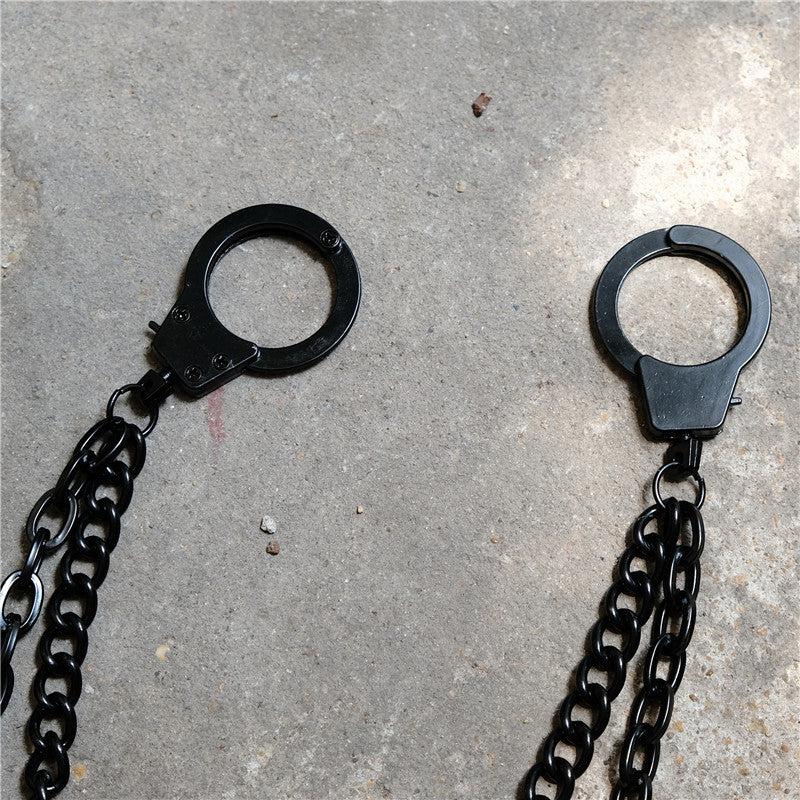 Punk Metal Waist Chain Chunky Double Pants Chain