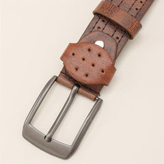 Men's PU Leather Belt Decorative Accessories Husband Boyfriends Birthday