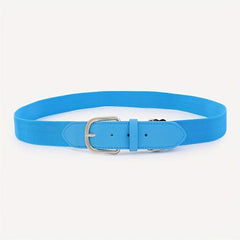 Men's Baseball Belt - Adjustable Elastic Waistband for Comfort