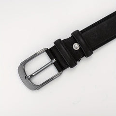 Men's Pin Buckle Belt PU Leather Belt Jeans Pants Waist Strap