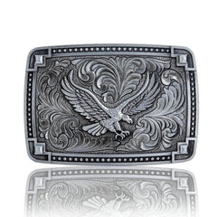 Western Cowboy Men's Eagle Belt Buckle