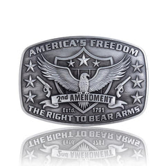 Western Cowboy Men's Eagle Belt Buckle
