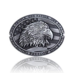 Western Cowboy Men's Eagle Belt Buckle
