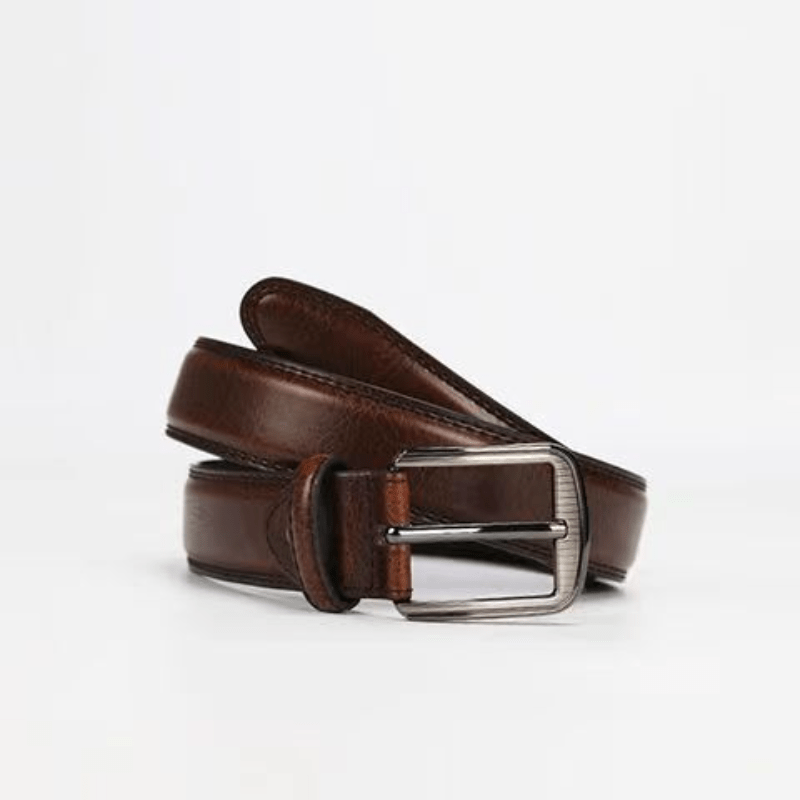 Real Belt Men's Belt Needle Buckle Belt