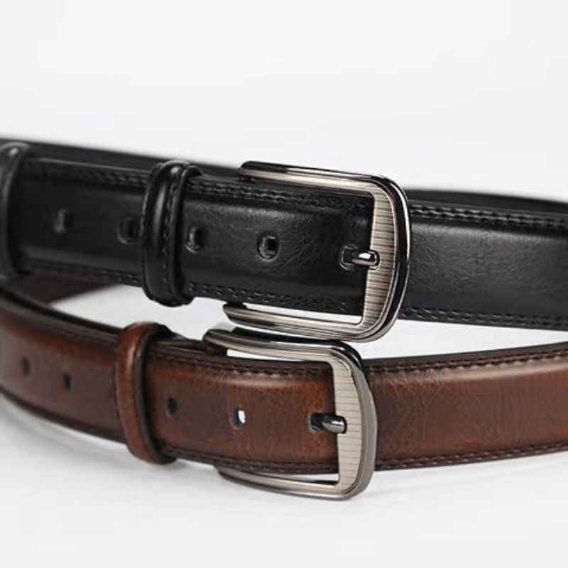 Real Belt Men's Belt Needle Buckle Belt