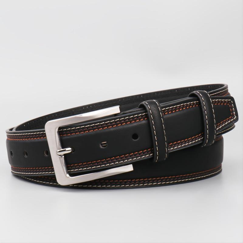 Men's Casual Belt Colorful Stitching
