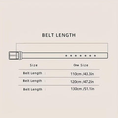 Men's Crocodile Pattern Automatic Buckle PU Leather Belt
