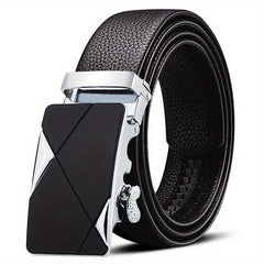Men's Automatic Buckle Belt for Outdoor Party Holiday Business