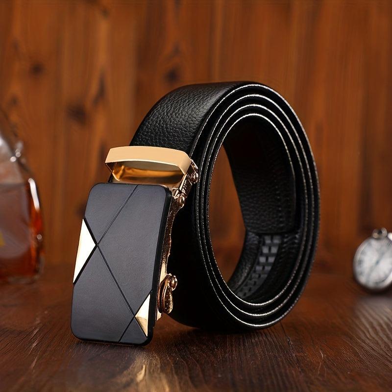 Men's Automatic Buckle Belt for Outdoor Party Holiday Business