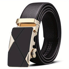 Men's Automatic Buckle Belt for Outdoor Party Holiday Business