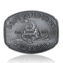 Western Denim Men's Snake Belt Buckle Birthday Party Gift