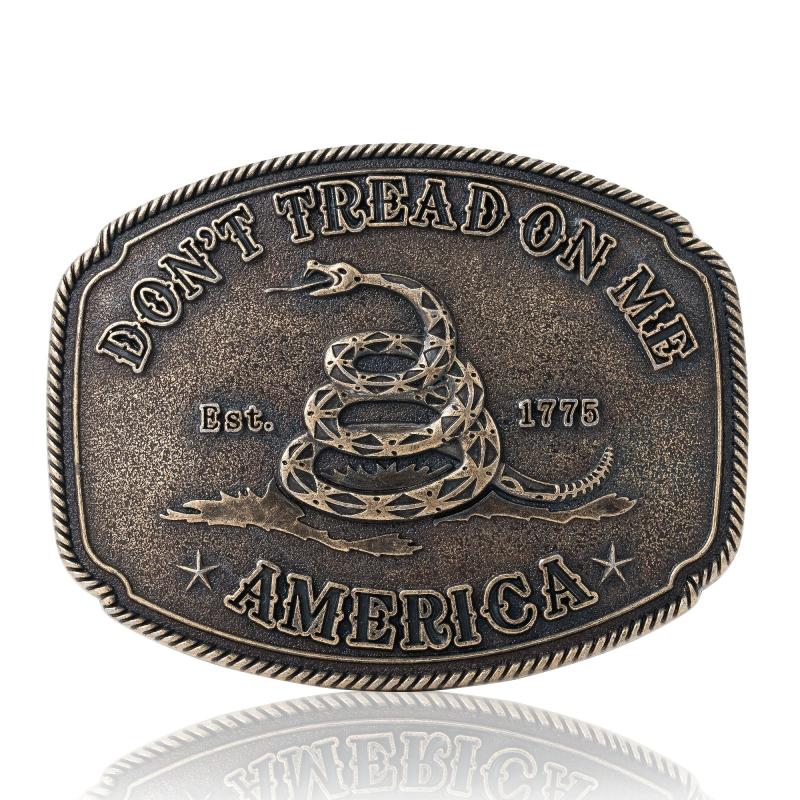 Western Denim Men's Snake Belt Buckle Birthday Party Gift