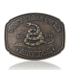 Western Denim Men's Snake Belt Buckle Birthday Party Gift