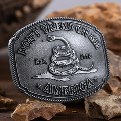 Western Denim Men's Snake Belt Buckle Birthday Party Gift
