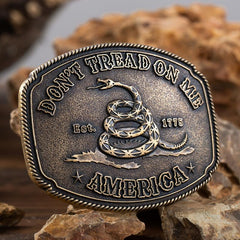 Western Denim Men's Snake Belt Buckle Birthday Party Gift