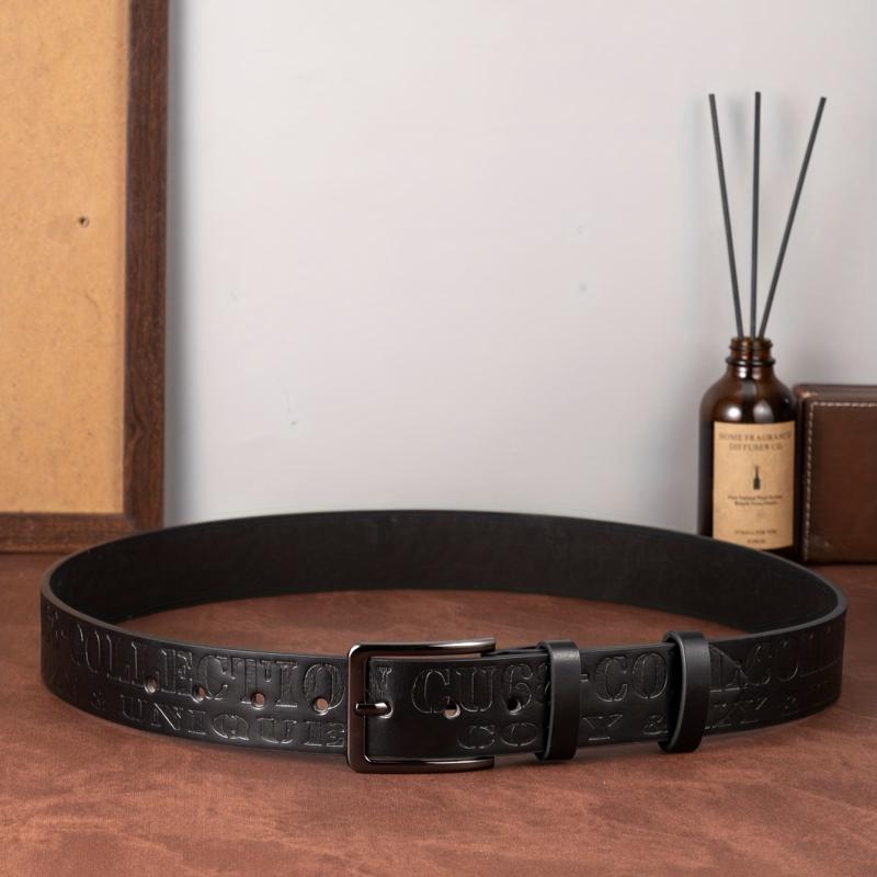 Body Single Jack Dress Belt Men's Alloy Needle Buckle PU Belt
