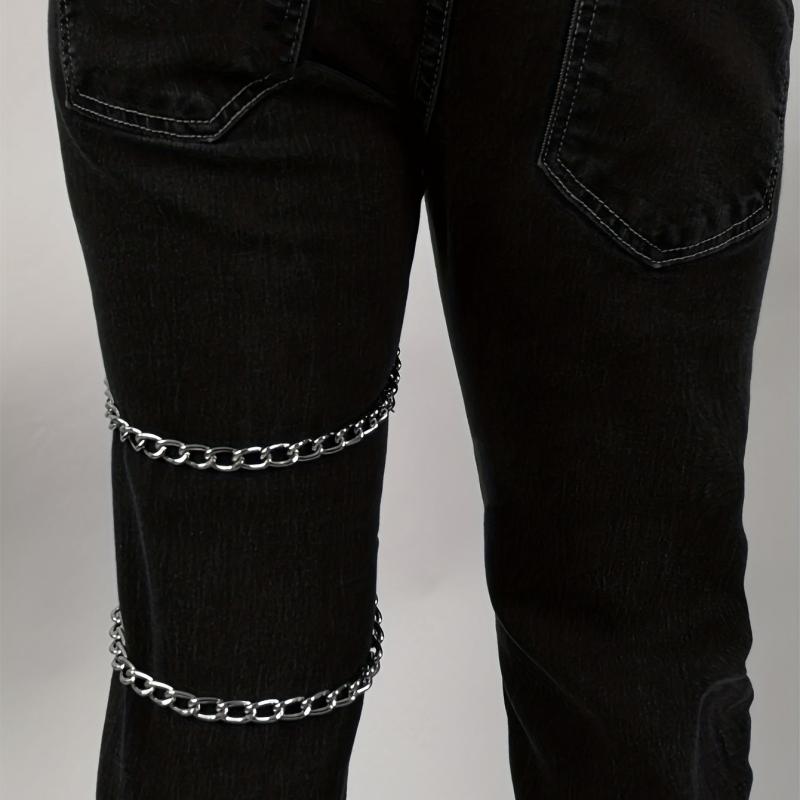 Men's Leg Chain Belt Punk Hip Hop Street Dance Leg Ring Jewelry