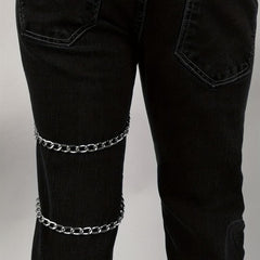 Men's Leg Chain Belt Punk Hip Hop Street Dance Leg Ring Jewelry