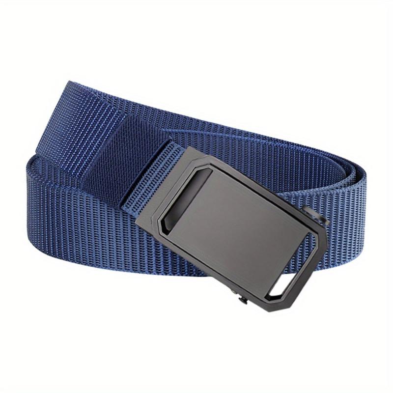 Men's Zinc Alloy Ratchet Belt Unisex Fits Any Waist