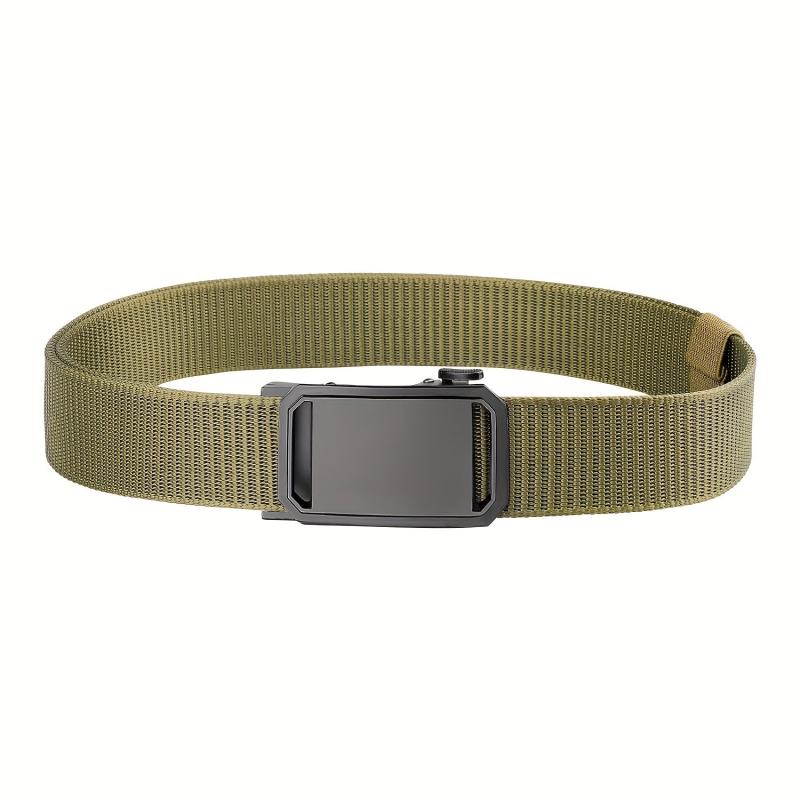 Men's Zinc Alloy Ratchet Belt Unisex Fits Any Waist