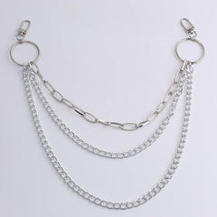 Metal Pants Chain Punk Hip Hop Rock Body Chain Nightclub Accessories