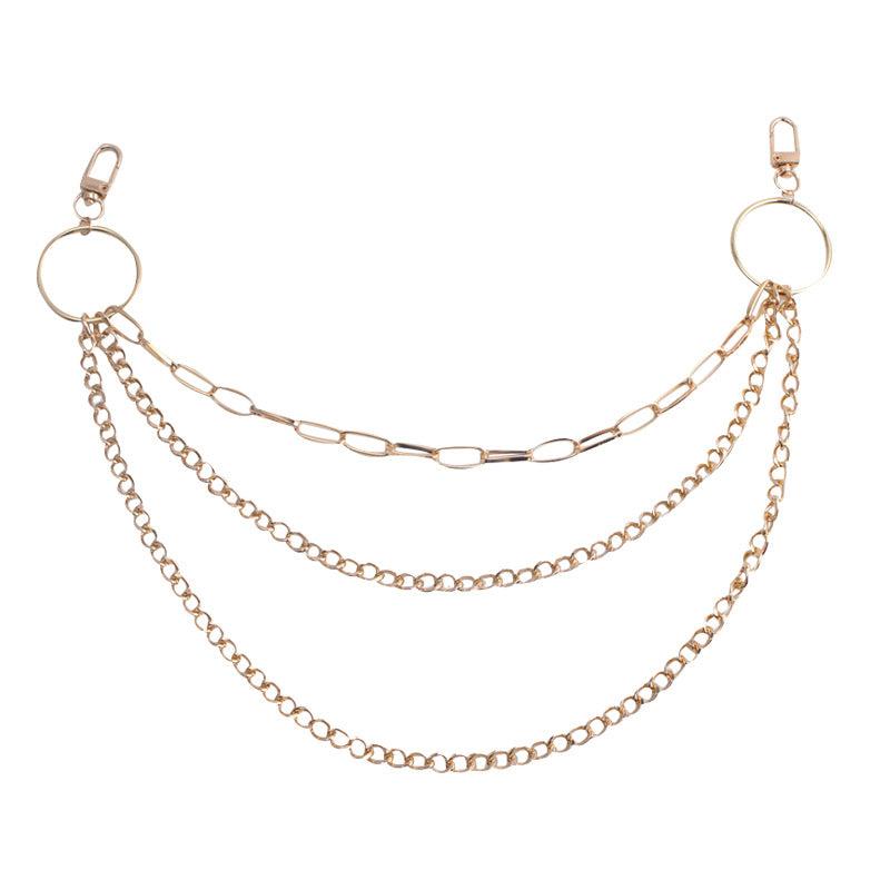 Metal Pants Chain Punk Hip Hop Rock Body Chain Nightclub Accessories