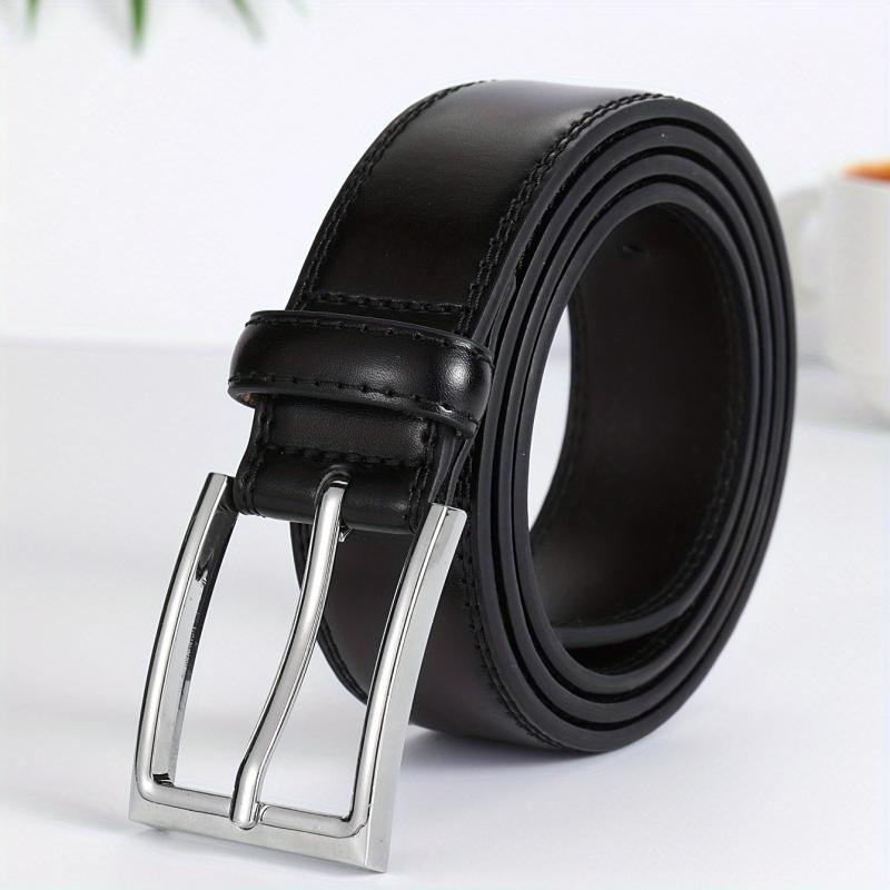 Men's Casual Leather Buckle Belt for Boyfriend's Birthday
