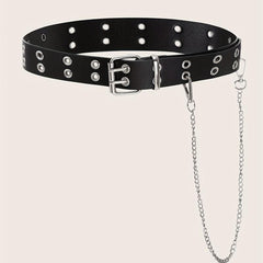 Punk Hollow Buckle Belt For Men - Daily Clothing Accessories