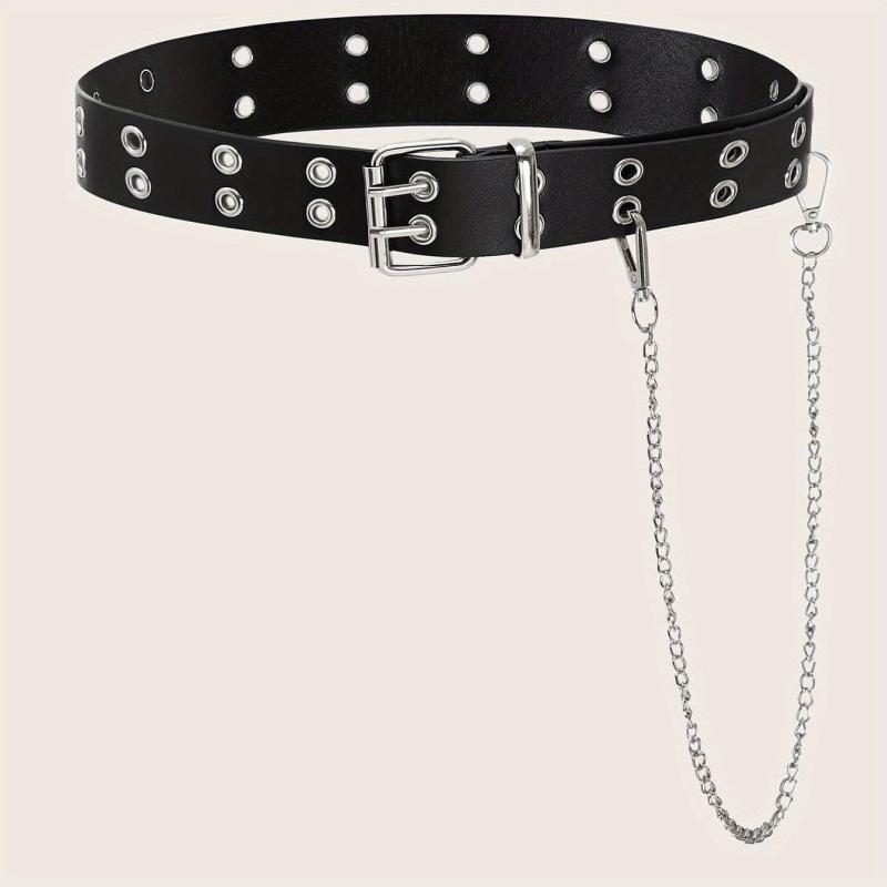 Punk Hollow Buckle Belt For Men - Daily Clothing Accessories