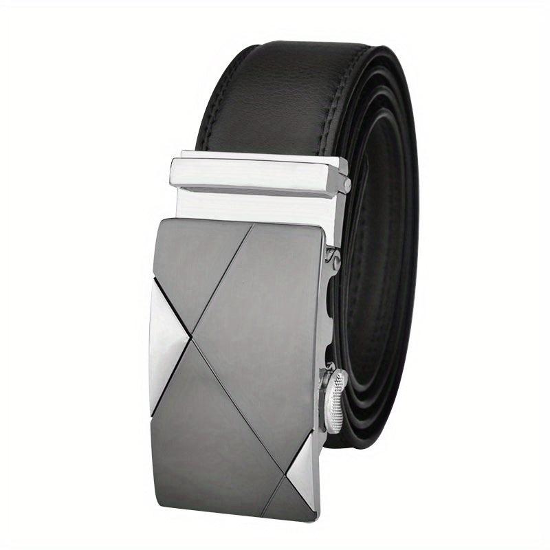 Men's Automatic Cowskin Leather Belt