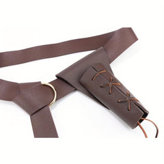 Medieval Knight Belt Sword Cover Costume Props for Men