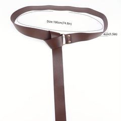 Medieval Knight Belt Sword Cover Costume Props for Men